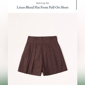 Abercrombie Linen Shorts